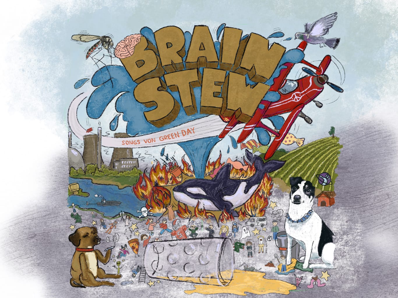 Brain Stew - Original Artwork